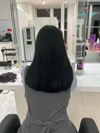 ロング カラー ヘアアレンジ 🫧透明感ラベンダー 似合わせ🫧あい🫧のヘアスタイル