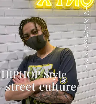 メンズ 断髪刈舞所属・大月 優汰のヘアスタイル