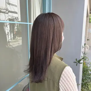 ロング ツヤカラー🫧 Saeのヘアスタイル