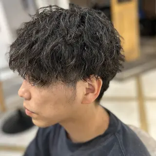 メンズ Rio🎀 艶カラー/韓国のヘアスタイル