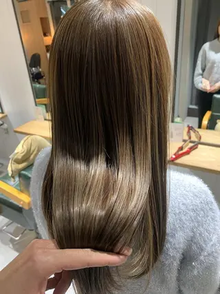 ロング カラー arts茅ヶ崎 エリアNO1髪質改善のヘアスタイル