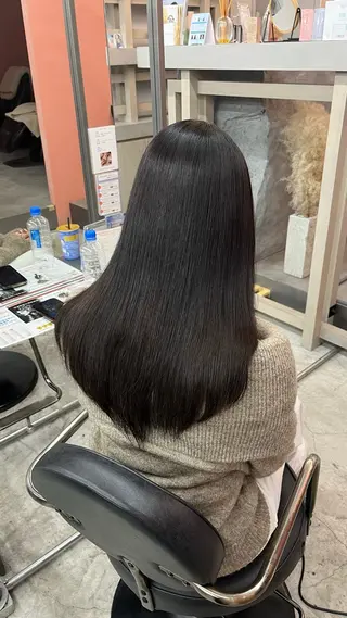 ロング An カラーモデル募集中✨のヘアスタイル