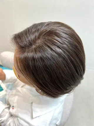 ショート ショート/白髪ぼかし 君和田若菜のヘアスタイル