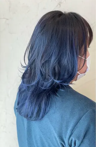 セミロング カラー メンズ特化/パーマ指 名No.1/百瀬太郎のヘアスタイル