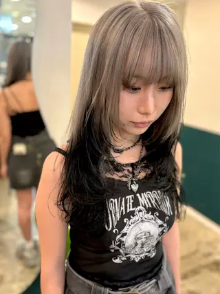 ロング ☁️RIKA☁️ @ri2_____bのヘアスタイル