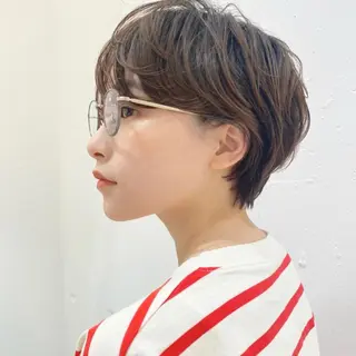 ショート カラー パーマ 小顔💫似合わせ💫 ショート下村直也のその他イメージ