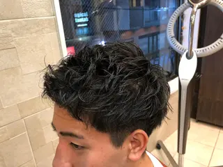 ショート パーマ メンズ 💈大人の渋髪💈 店長　大橋侑弥のヘアスタイル