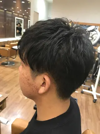 メンズ ひろせ かなのヘアスタイル