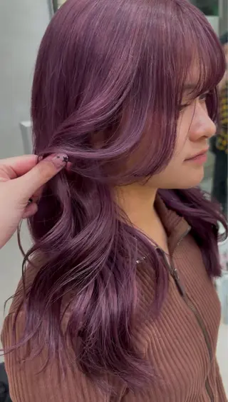 ロング カラー The Path ARENのヘアスタイル