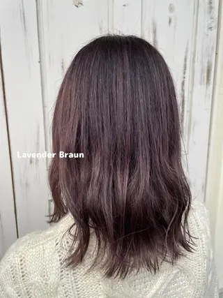 セミロング 中村咲月/髪質改善 /耳つぼジュエリーのヘアスタイル