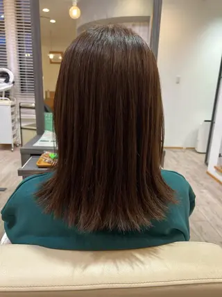 ミディアム 井上 美春のヘアスタイル