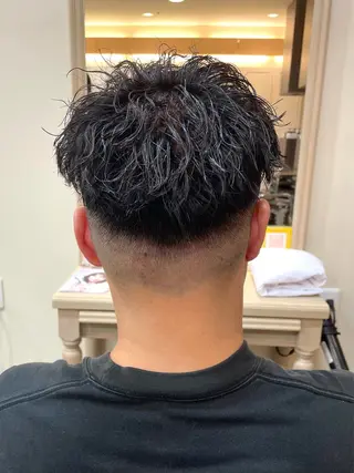 ショート パーマ メンズ メンズパーマ🌀/ 中村郁未のヘアスタイル