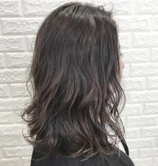 ミディアム カラー 岡田詩織 MODE Ks松原店のヘアスタイル