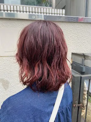 ミディアム 🧚つやさらhair 🧚manakaのヘアスタイル