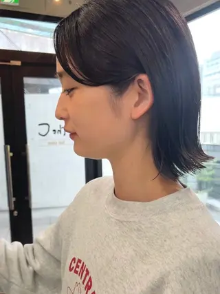 パーマ ナチュラルショート ゆるふわ🌿高橋俊大のヘアスタイル