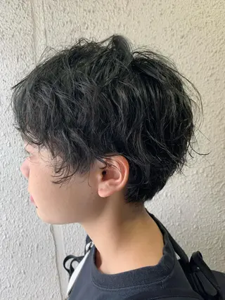 ショート カラー パーマ サダハルカ |chouetteのヘアスタイル