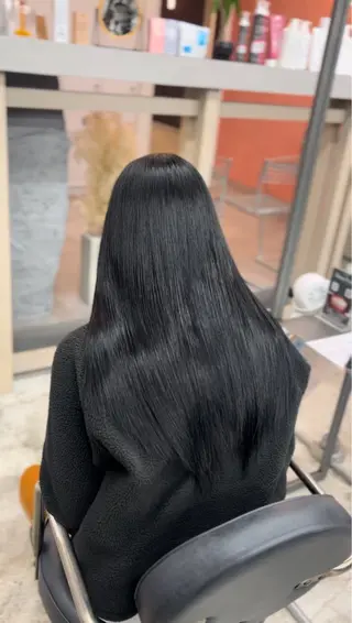 ロング An カラーモデル募集中✨のヘアスタイル