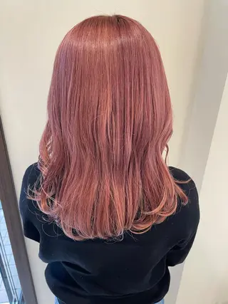 セミロング 韓国風ヘア♡ runaのヘアスタイル