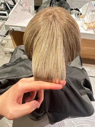 ショート カラー ︎💓愛され🫧セル ｢col大通り」🍀のヘアスタイル