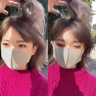 カラー PALAN K-Beauty SHINJUKU所属・“ミニモ最高評価獲得 “代表"Kohei"のヘアスタイル