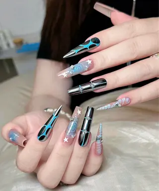 ネイル 長さだし専門店 M2　rikaのネイルデザイン