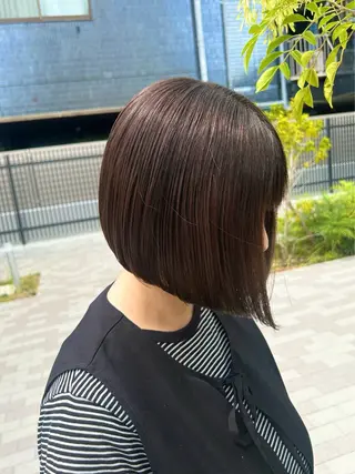 ショート 🫧miki🫧【 ボブ／透明感カラー】のヘアスタイル