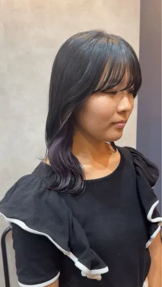 カラー silk🍊 itsukiのヘアスタイル