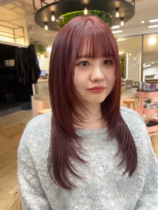 ロング 🩶韓国/似合わせ/ さわ🩶のヘアスタイル