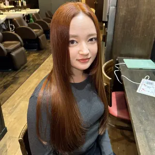 ロング カラー ヘアアレンジ SHIAN八王子所属・SHIAN 八王子 🍑すずかのヘアスタイル