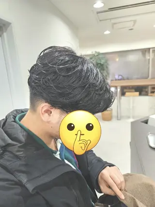 ミディアム Les Garcons所属・大人モテ髪／ 🍃ともき🍃のヘアスタイル