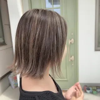 ミディアム カラー かふゆい chikaのヘアスタイル