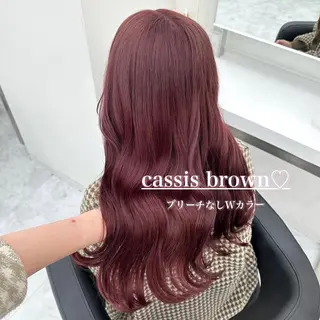 ロング カラー ♥️暖色モテカラ ー♥️由夏のヘアスタイル