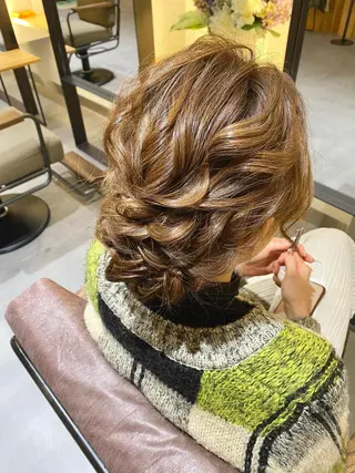 ヘアアレンジ JIL BLAN所属・JIL BLAN NAOのヘアスタイル