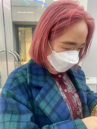 セミロング カラー タカノ ノゾミのヘアスタイル