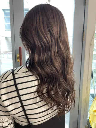 ロング カラー ボブ/インナーカラー ショート/佐野祥子のヘアスタイル