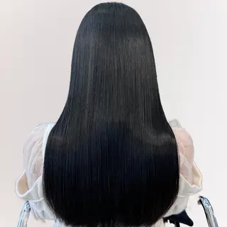 セミロング パーマ KOHNO/ブリーチ なし/透明感カラーのヘアスタイル