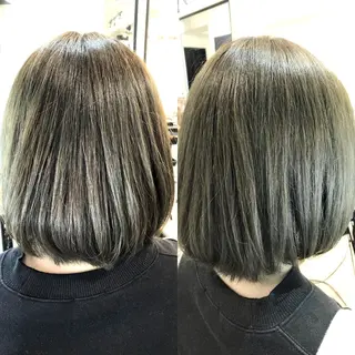 ショート カラー 柏/春日竜次 /髪質改善縮毛矯正のヘアスタイル