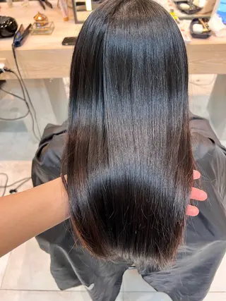 ロング ブリーチ/髪質改善 shiinaのヘアスタイル