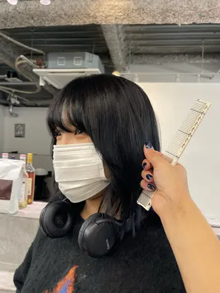 ショート カラー イージーパーマ募集 平口はのんのヘアスタイル