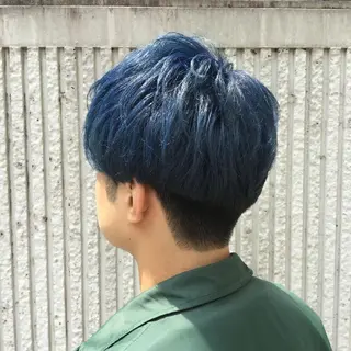 メンズ カラー 艶髪サラサラカラー 🌈前原健吾のヘアスタイル