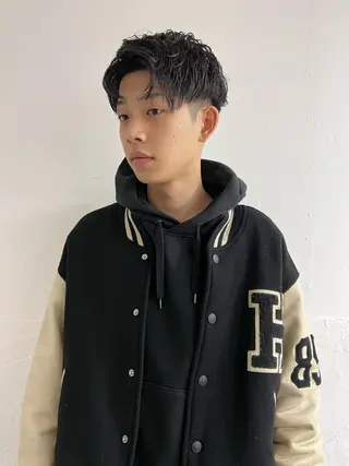 ショート メンズ メンズスタイリスト リュウジのヘアスタイル