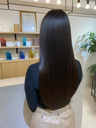 ロング カラー メンズ ネイル マツエク・マツパ ボブ、縮毛矯正👑 心斎橋/高城涼也のヘアスタイル