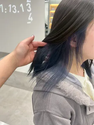 カラー ハイトーンカラー🐬 えりかのヘアスタイル