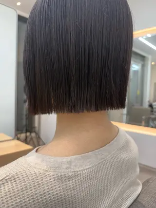 ショート nok所属・レイヤー/ベージュ/ どますず🌺のヘアスタイル