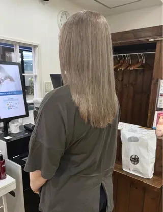 ロング カラー ヘアアレンジ 💖メンズカット モデル募集 晴香💖のヘアスタイル
