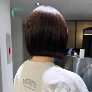 ミディアム カラー GO TODAY シェアサロン 原宿Verno店所属・ブリーチ/髪質改善/ ボブ特化/よしきのヘアスタイル