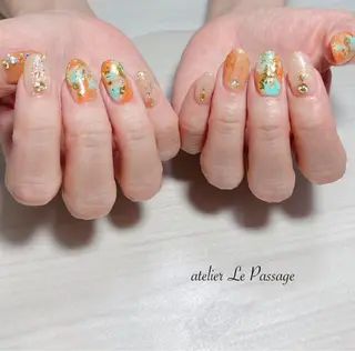 ネイル Atelier Le Passage所属・h nakatsukaのネイルデザイン