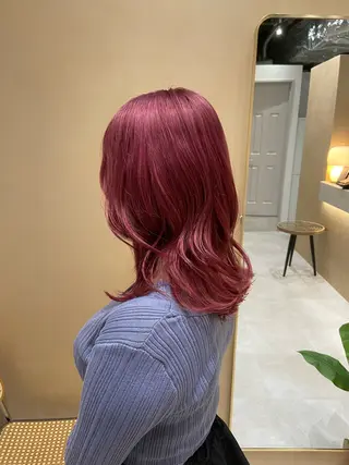 セミロング 🦉静かに過ごしたい 方、個室席🦉タナカのヘアスタイル