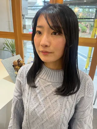 セミロング 🐰FERIA 北千里 美音🐰のヘアスタイル