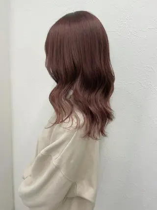 セミロング カラー 2nd所属・🤍2nd🤍田所 美希のヘアスタイル